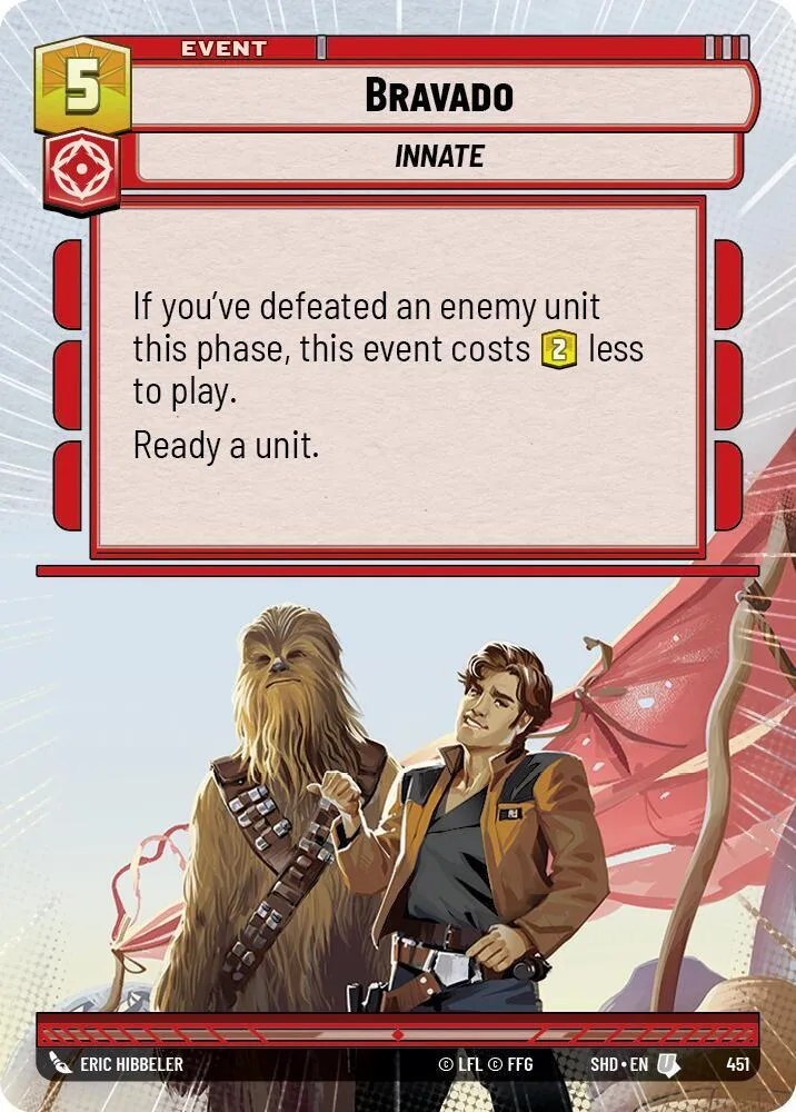 Bravado — Shadows of the Galaxy — Star Wars: Unlimited