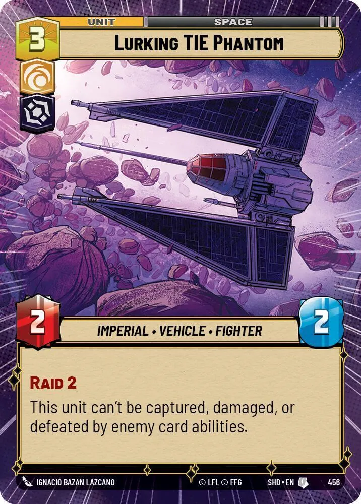 TIE Phantom Rôdant — Shadows of the Galaxy — Star Wars: Unlimited