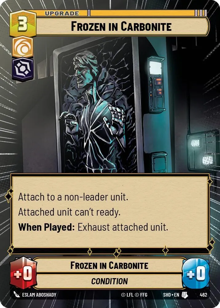 Frozen in Carbonite — Shadows of the Galaxy — Star Wars: Unlimited