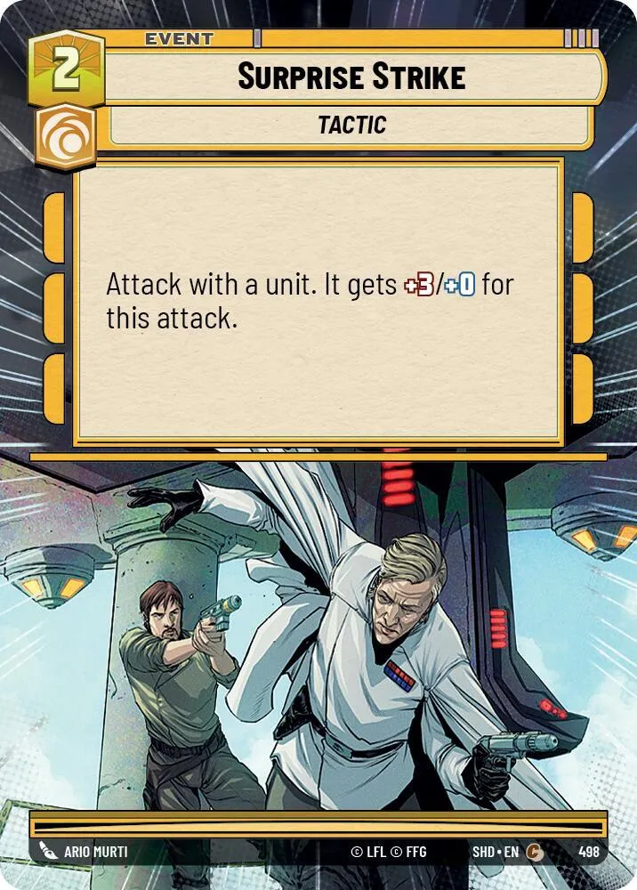 Attaque Surprise — Shadows of the Galaxy — Star Wars: Unlimited