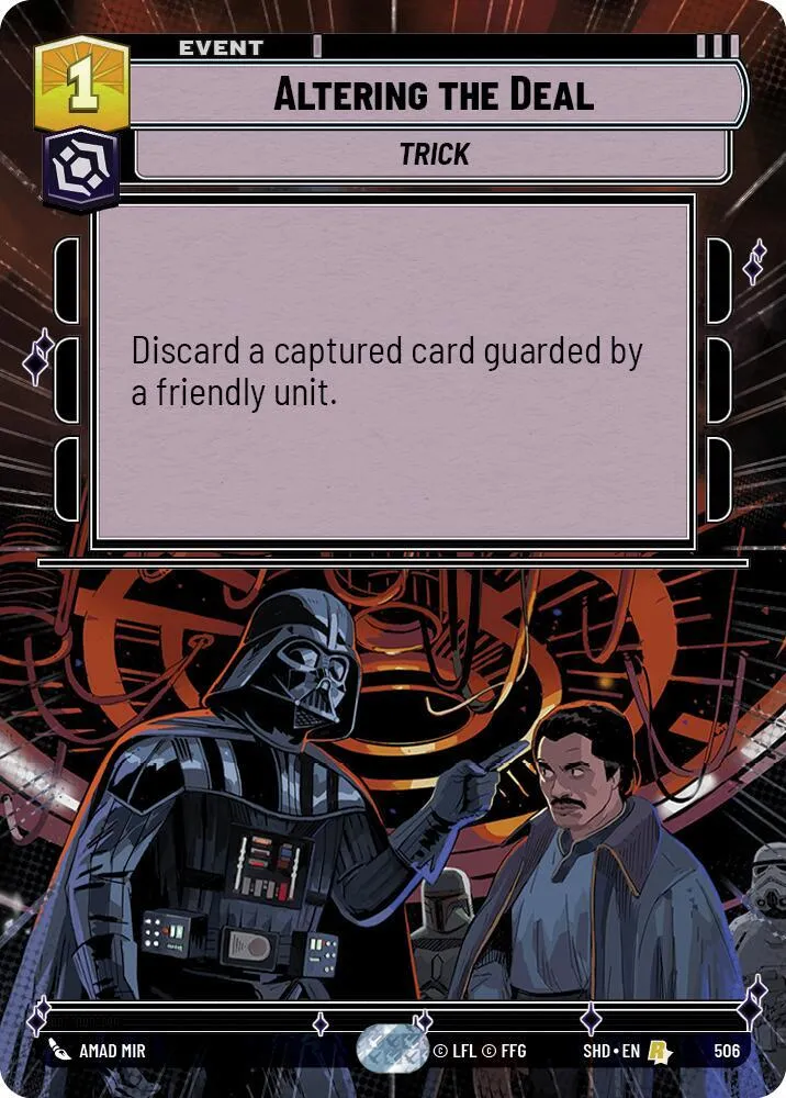Changer les Termes du Contrat — Shadows of the Galaxy — Star Wars: Unlimited