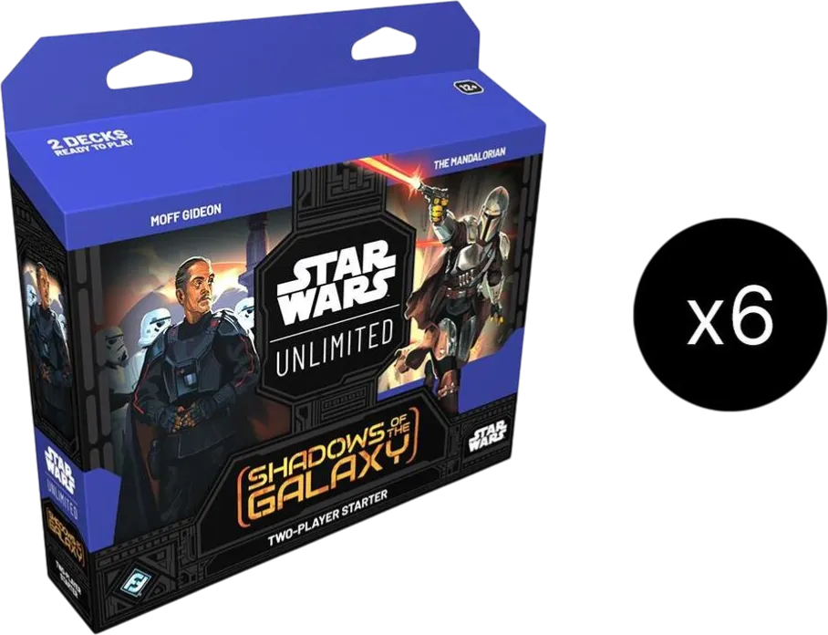 Case de kits de démarrage 2 joueurs Ombres de la Galaxie — Shadows of the Galaxy — Star Wars: Unlimited