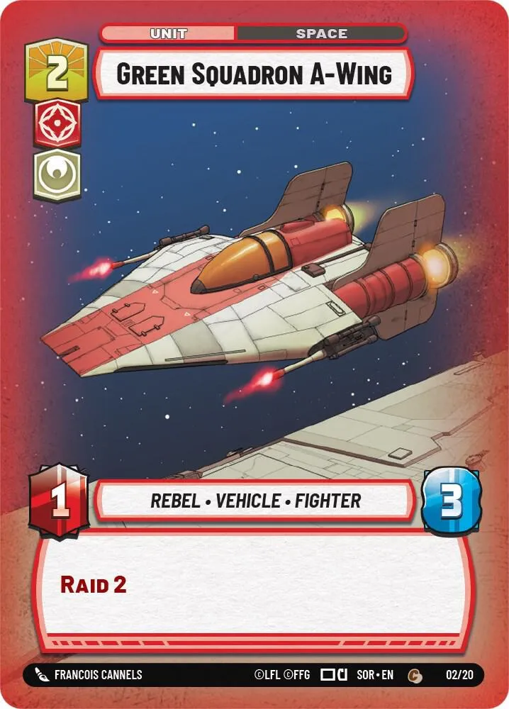 Green Squadron A-Wing — Spark of Rebellion: Weekly Play Promos — Star Wars: Unlimited