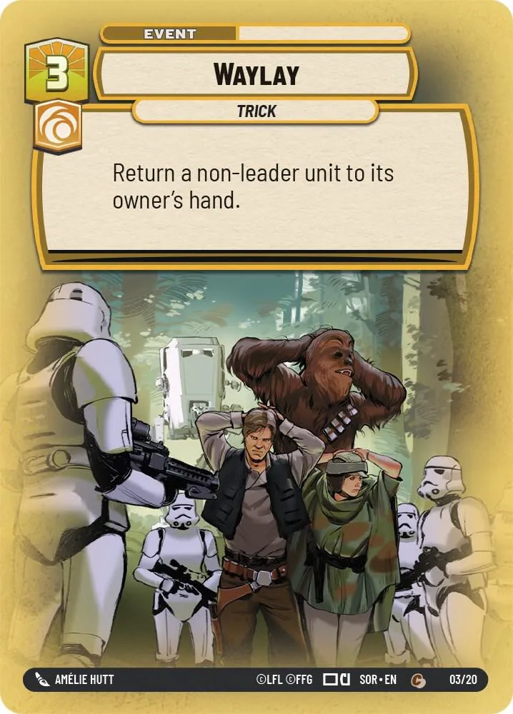 Waylay — Spark of Rebellion: Weekly Play Promos — Star Wars: Unlimited