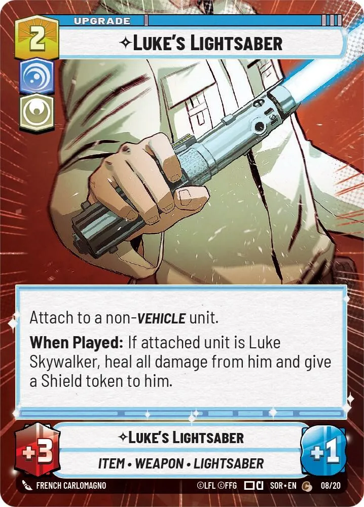 Luke's Lightsaber — Spark of Rebellion: Weekly Play Promos — Star Wars: Unlimited