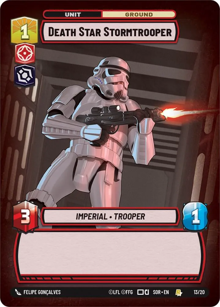 Death Star Stormtrooper — Spark of Rebellion: Weekly Play Promos — Star Wars: Unlimited