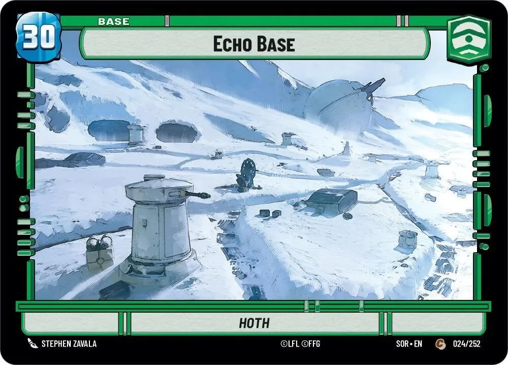 Echo Base — Spark of Rebellion — Star Wars: Unlimited