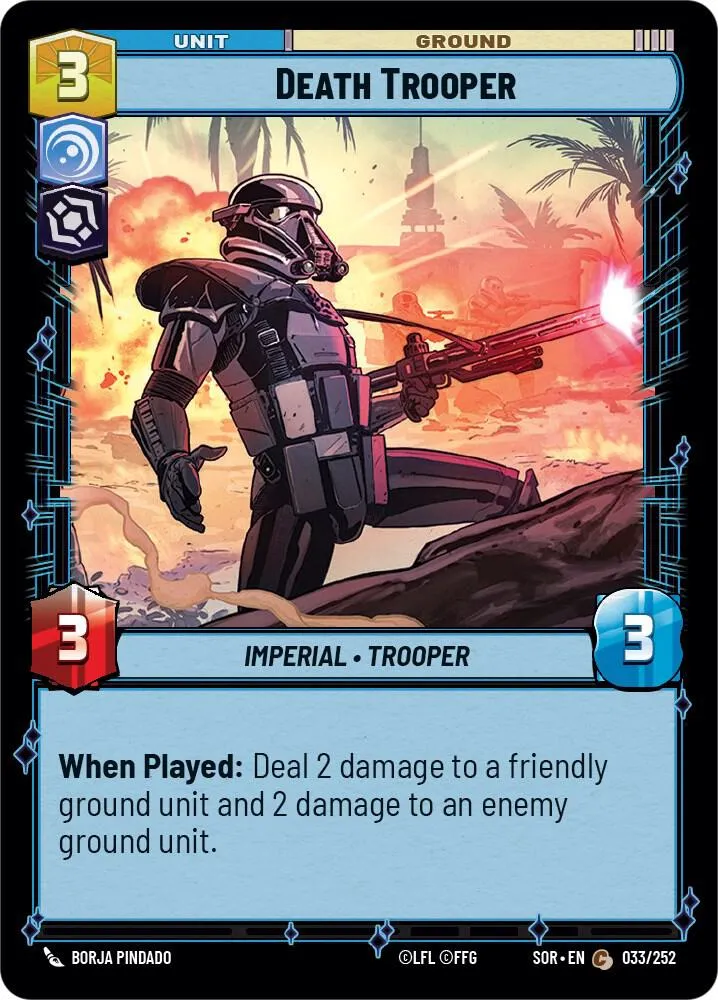 Death Trooper — Spark of Rebellion — Star Wars: Unlimited
