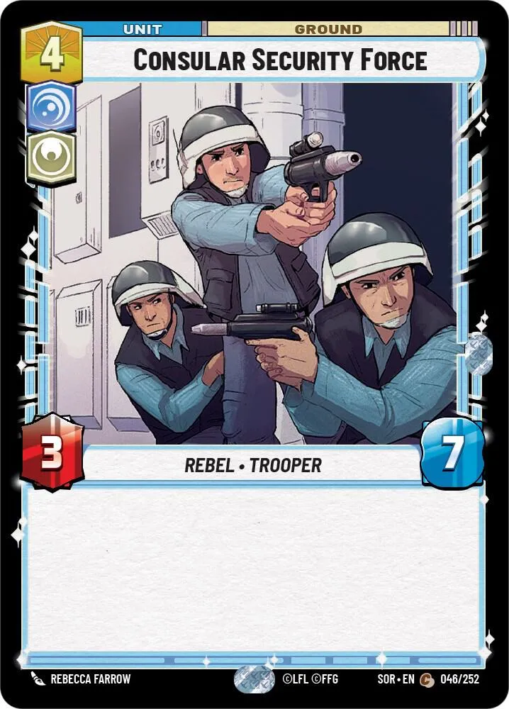 Consular Security Force — Spark of Rebellion — Star Wars: Unlimited