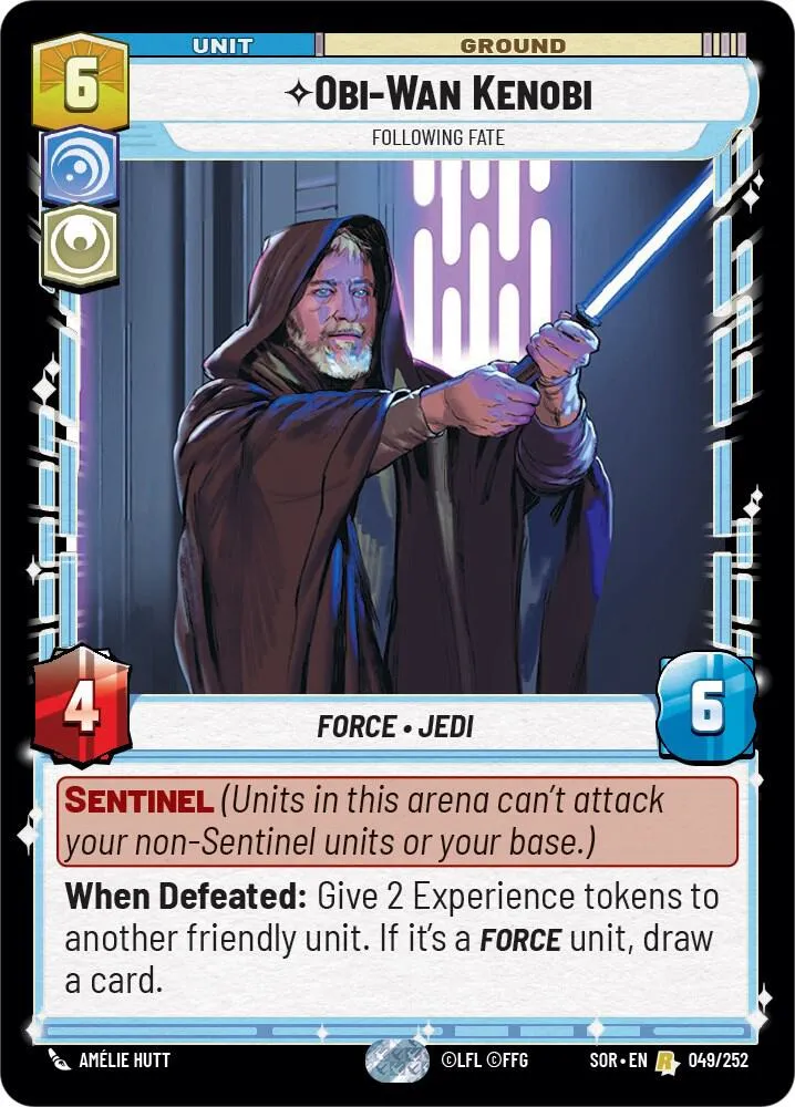 Obi-Wan Kenobi - Following Fate — Spark of Rebellion — Star Wars: Unlimited