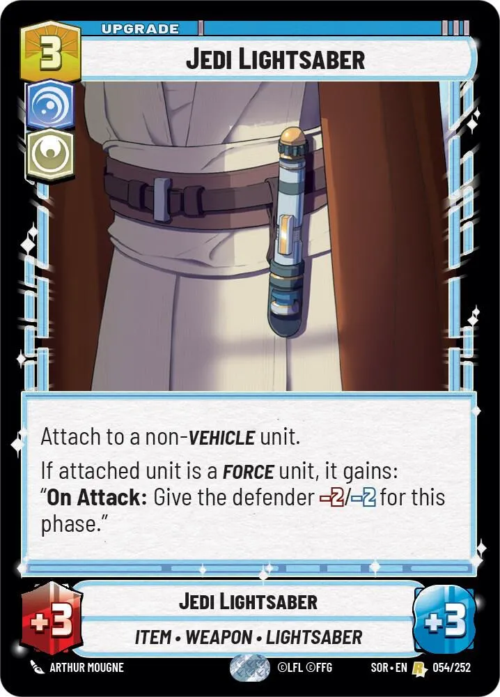 Jedi Lightsaber — Spark of Rebellion — Star Wars: Unlimited