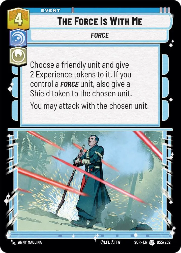 The Force is With Me — Spark of Rebellion — Star Wars: Unlimited