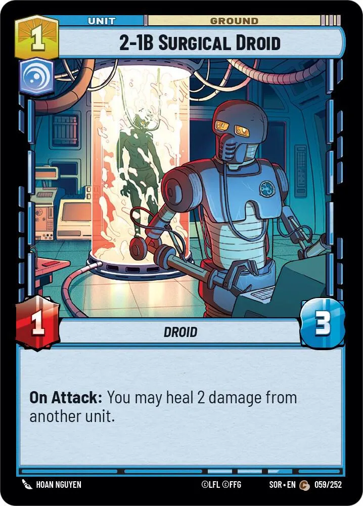 2-1B Surgical Droid — Spark of Rebellion — Star Wars: Unlimited