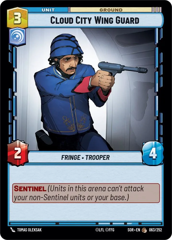 Cloud City Wing Guard — Spark of Rebellion — Star Wars: Unlimited