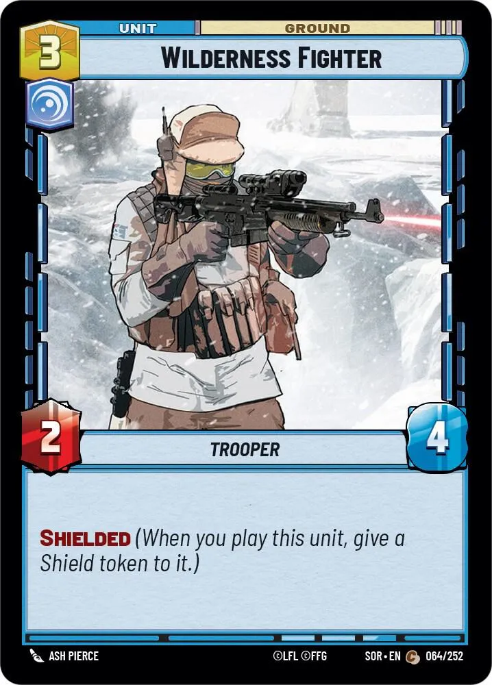 Wilderness Fighter — Spark of Rebellion — Star Wars: Unlimited
