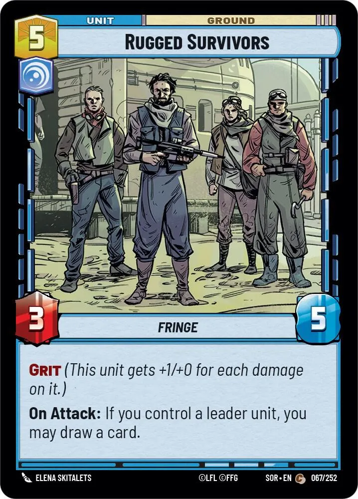 Survivants Endurcis — Spark of Rebellion — Star Wars: Unlimited