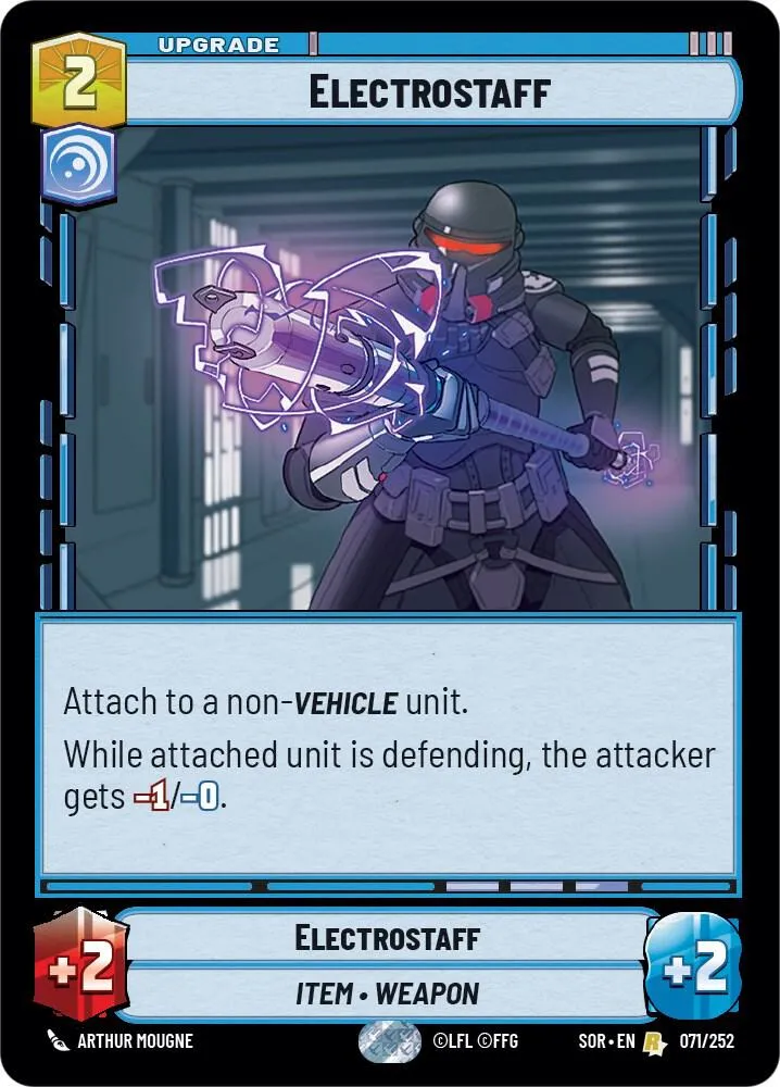 Electrostaff — Spark of Rebellion — Star Wars: Unlimited