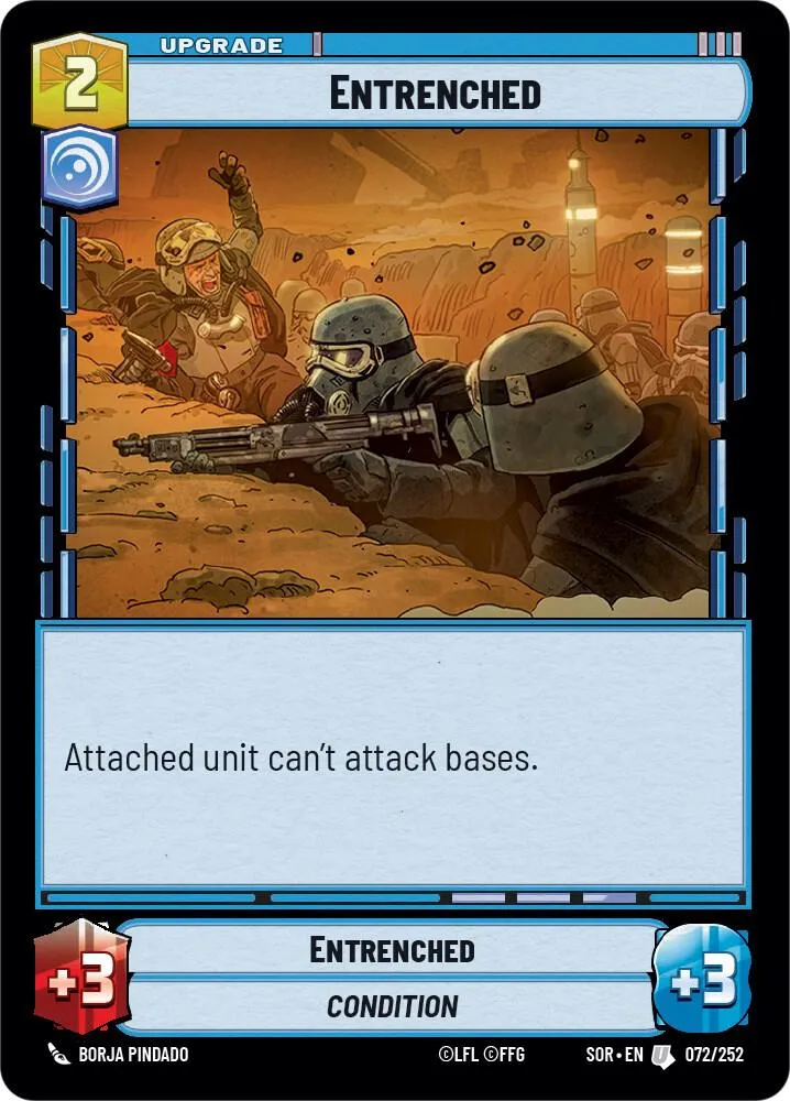 Entrenched — Spark of Rebellion — Star Wars: Unlimited