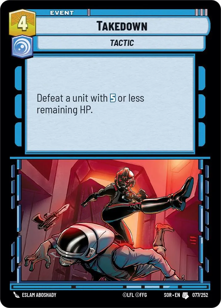 Mettre au Tapis — Spark of Rebellion — Star Wars: Unlimited
