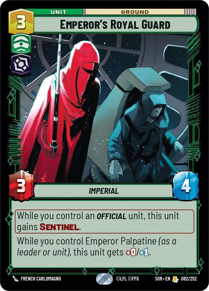 Emperor's Royal Guard — Spark of Rebellion — Star Wars: Unlimited