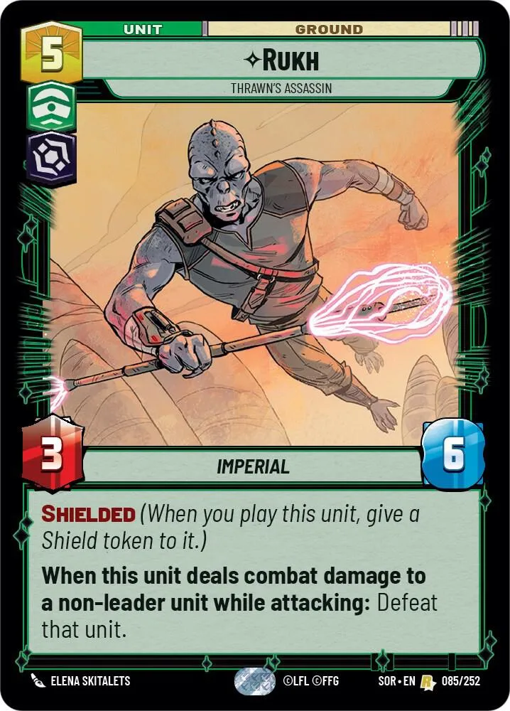 Rukh - Thrawn's Assassin — Spark of Rebellion — Star Wars: Unlimited