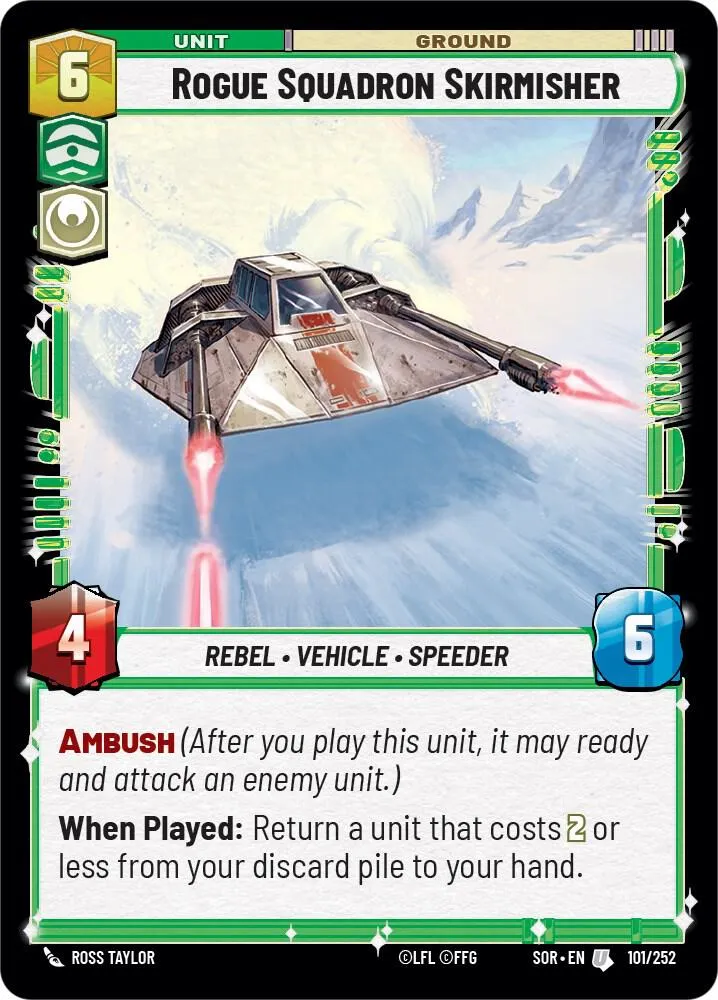 Tirailleur de l'Escadron Rogue — Spark of Rebellion — Star Wars: Unlimited