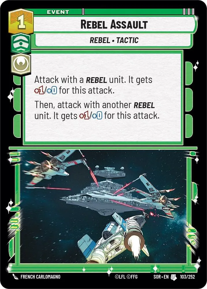 Rebel Assault — Spark of Rebellion — Star Wars: Unlimited