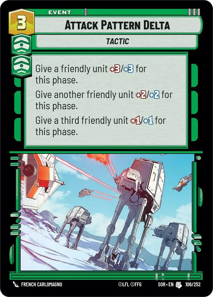 Attaque Type Delta — Spark of Rebellion — Star Wars: Unlimited