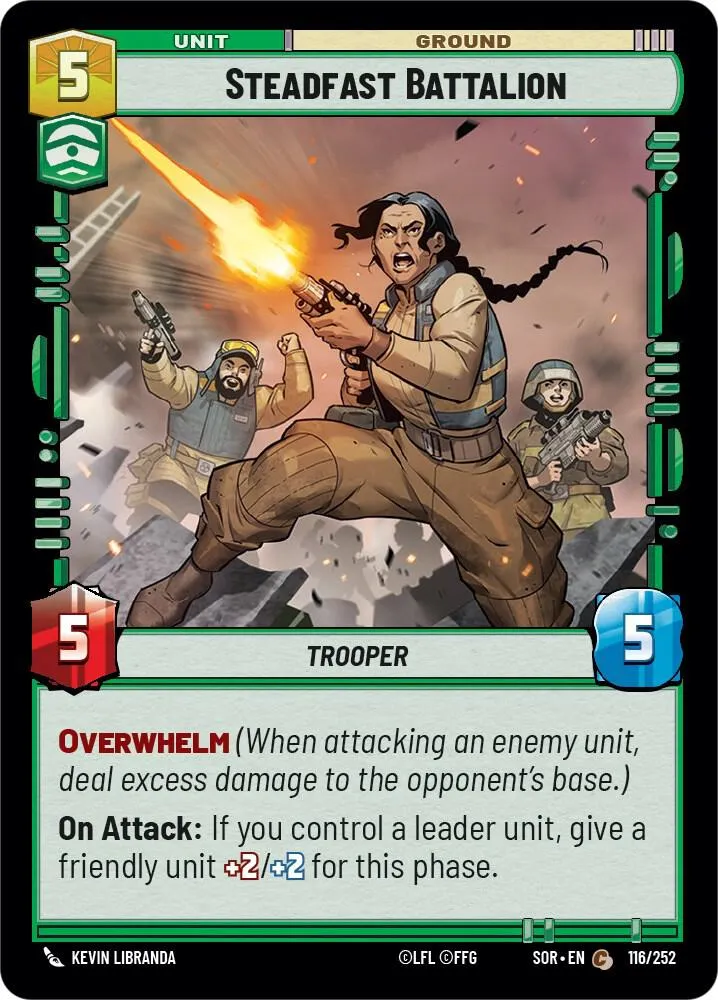 Bataillon Inébranlable — Spark of Rebellion — Star Wars: Unlimited