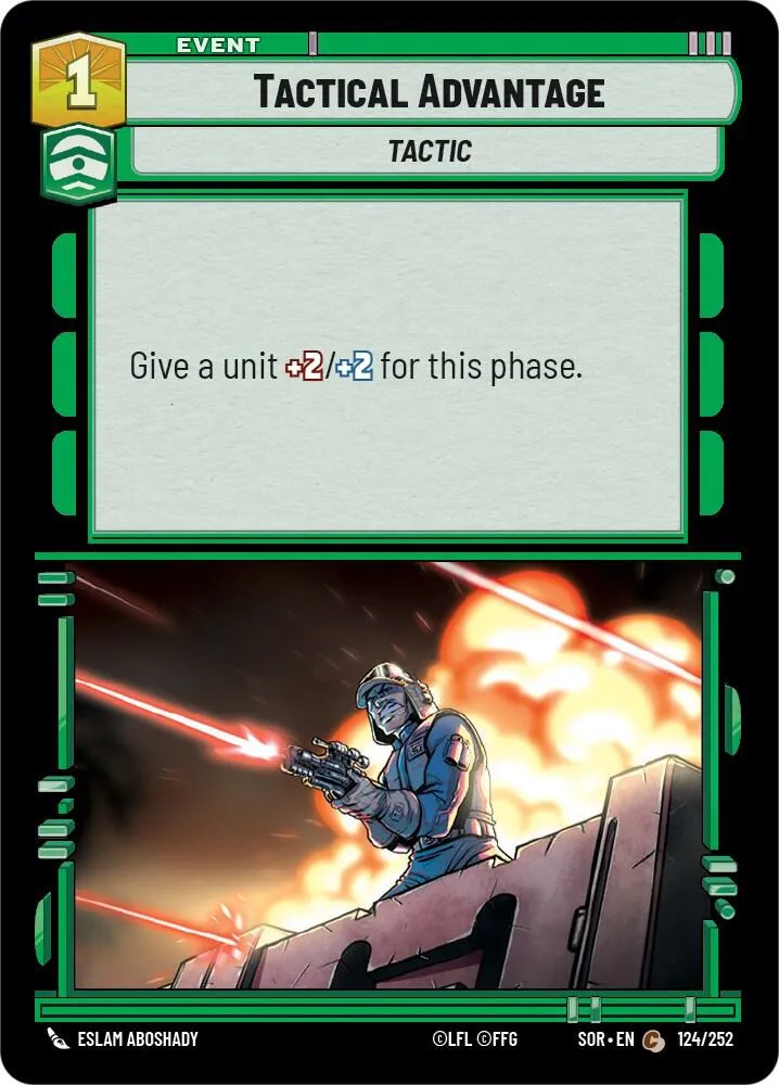 Tactical Advantage — Spark of Rebellion — Star Wars: Unlimited