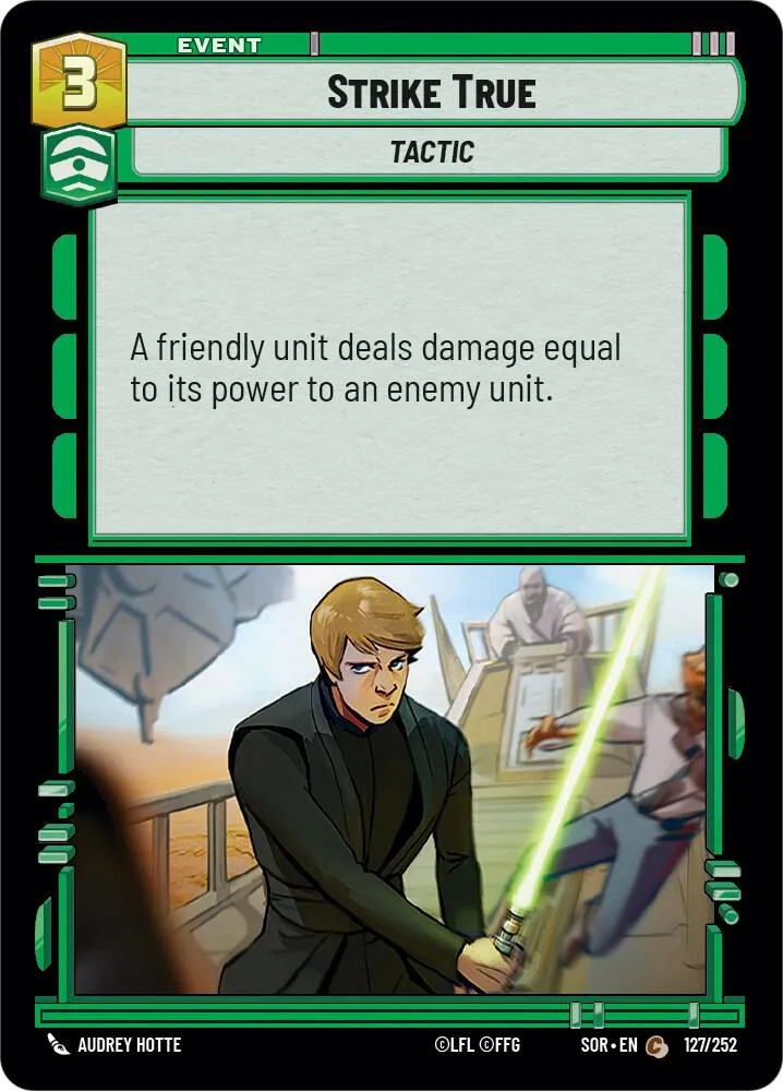 Frapper Juste — Spark of Rebellion — Star Wars: Unlimited