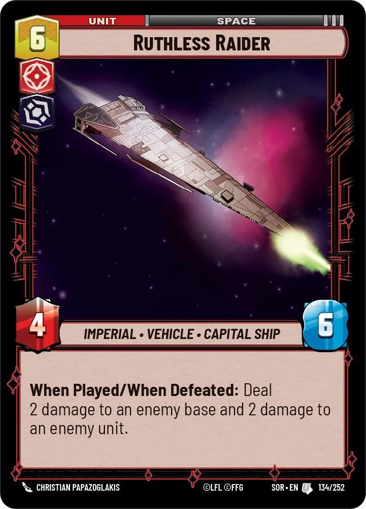 Ruthless Raider from Spark of Rebellion - Star Wars: Unlimited
