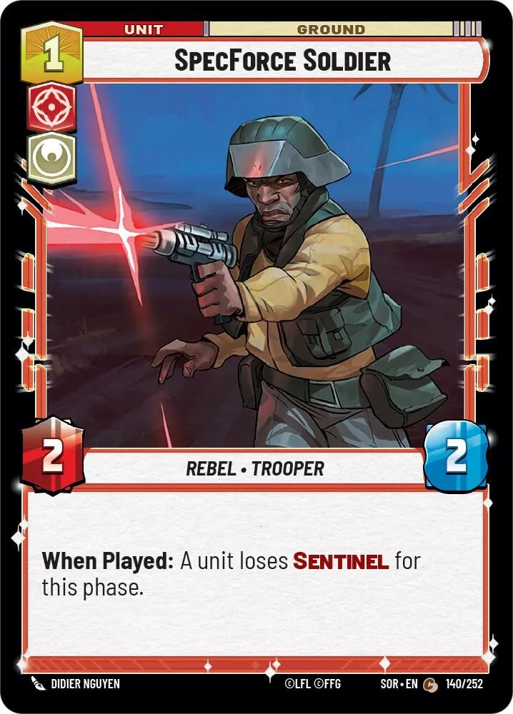 Soldat des Forces Spéciales — Spark of Rebellion — Star Wars: Unlimited