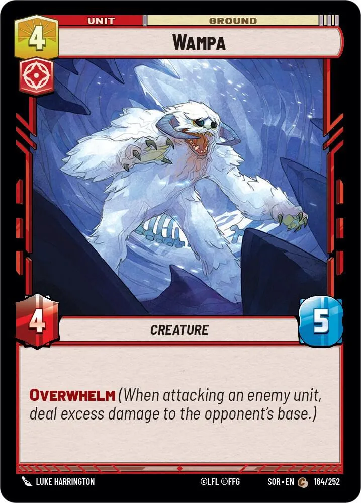 Wampa — Spark of Rebellion — Star Wars: Unlimited