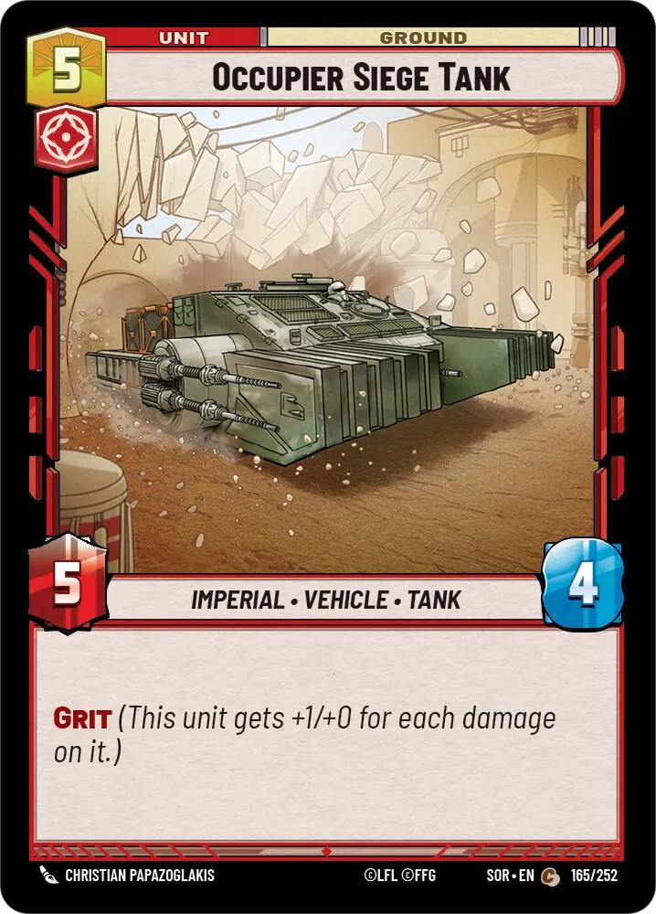 Char de Siège Occupier — Spark of Rebellion — Star Wars: Unlimited