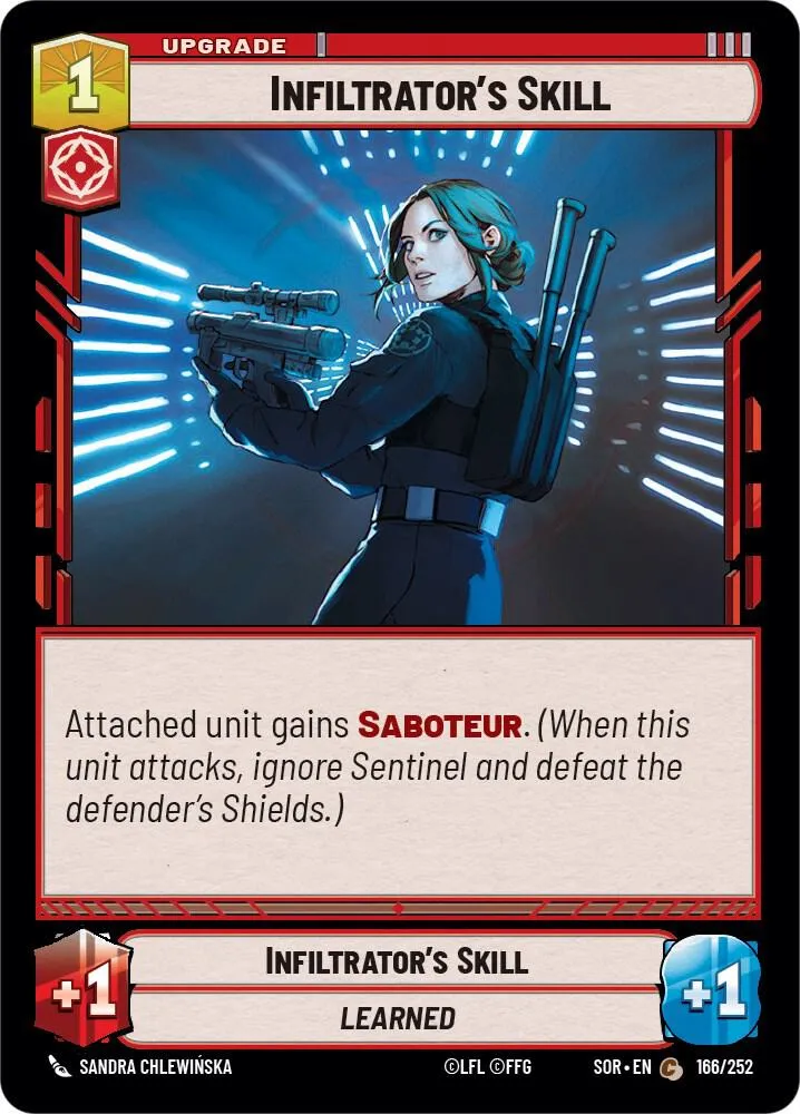 Compétence d'Infiltrateur — Spark of Rebellion — Star Wars: Unlimited