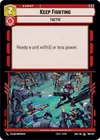 Product image for Keep Fighting