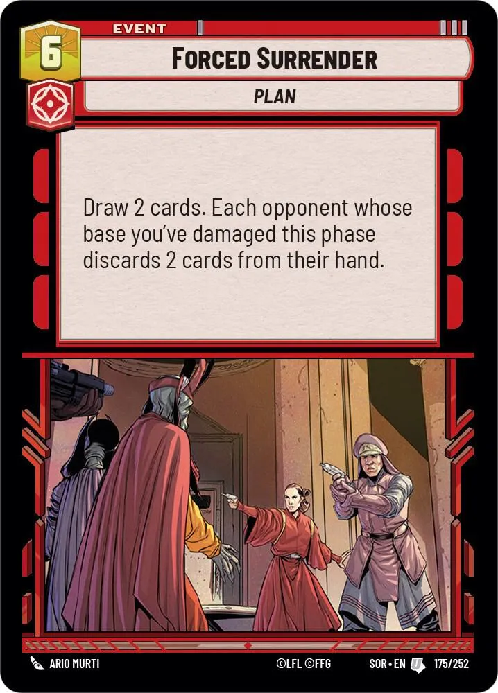 Capitulation Forcée — Spark of Rebellion — Star Wars: Unlimited