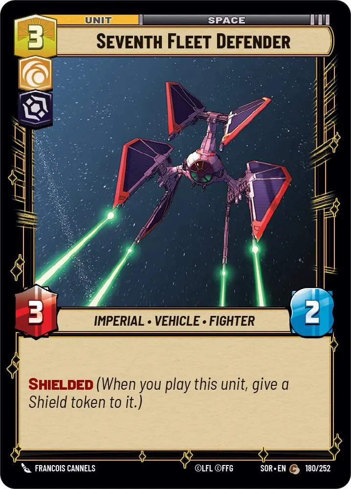 Defender de la Septième Flotte — Spark of Rebellion — Star Wars: Unlimited