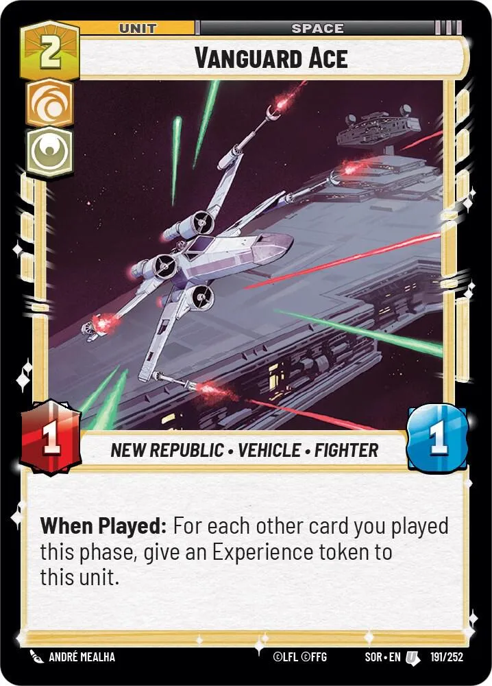 As de l'Avant-Garde — Spark of Rebellion — Star Wars: Unlimited