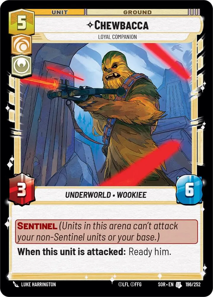 Chewbacca - Compagnon Loyal — Spark of Rebellion — Star Wars: Unlimited