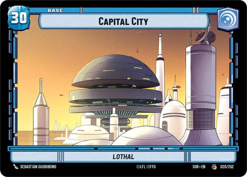 Capital City // Shield — Spark of Rebellion — Star Wars: Unlimited
