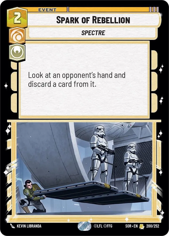 Étincelle de Rébellion — Spark of Rebellion — Star Wars: Unlimited