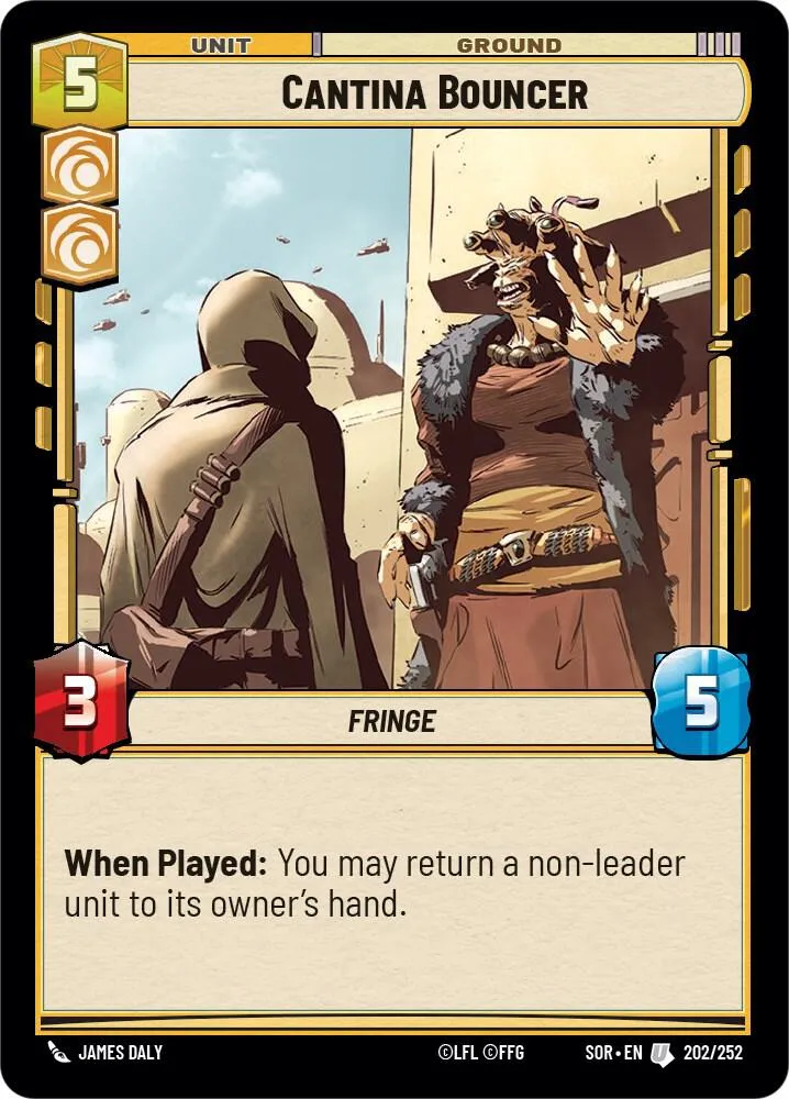 Cantina Bouncer — Spark of Rebellion — Star Wars: Unlimited