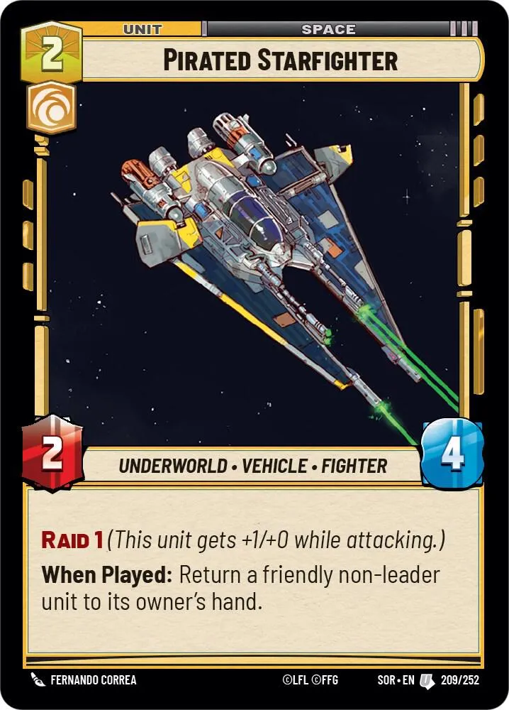 Chasseur Piraté — Spark of Rebellion — Star Wars: Unlimited
