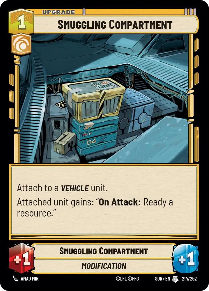 Smuggling Compartment — Spark of Rebellion — Star Wars: Unlimited