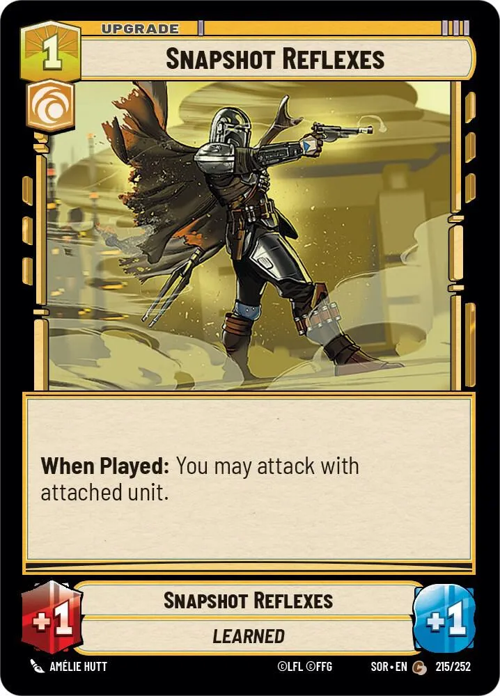 Snapshot Reflexes — Spark of Rebellion — Star Wars: Unlimited