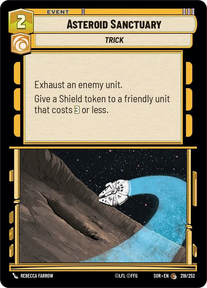 Astéroïde Sanctuaire — Spark of Rebellion — Star Wars: Unlimited