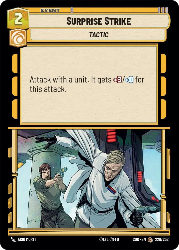 Attaque Surprise — Spark of Rebellion — Star Wars: Unlimited