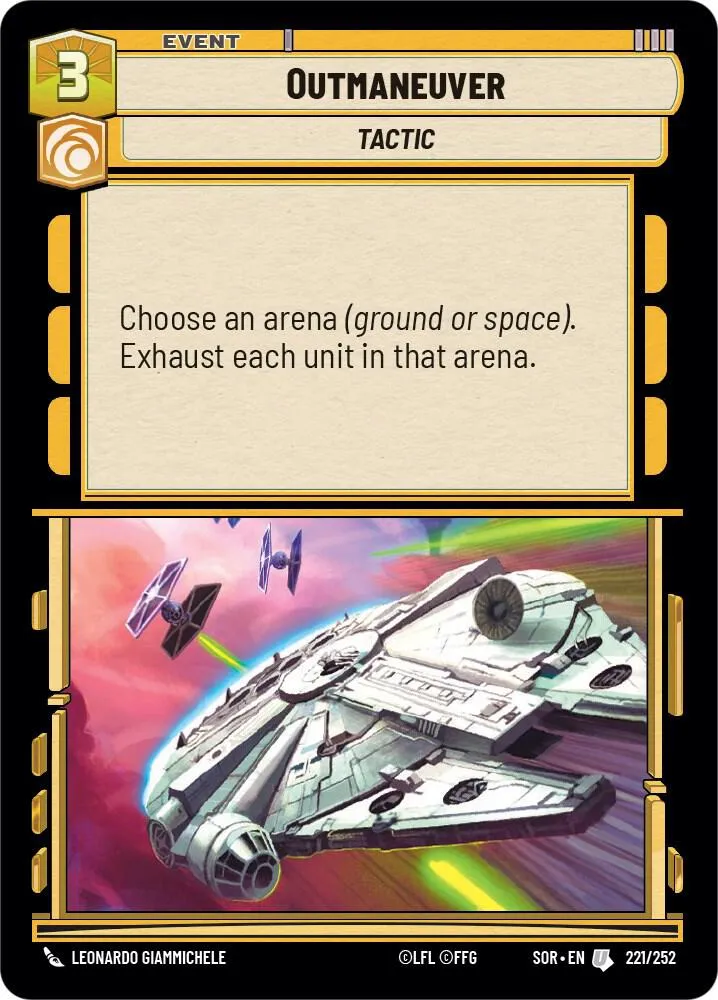 Manoeuvre Improbable — Spark of Rebellion — Star Wars: Unlimited